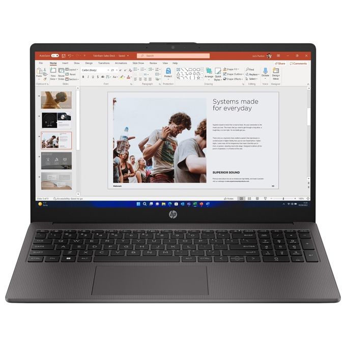Image of HP 255 15.6 G10 Amd Ryzen 5 7530u 16Gb Hd 512Gb Ssd 15.6'' Windows 11 Pro