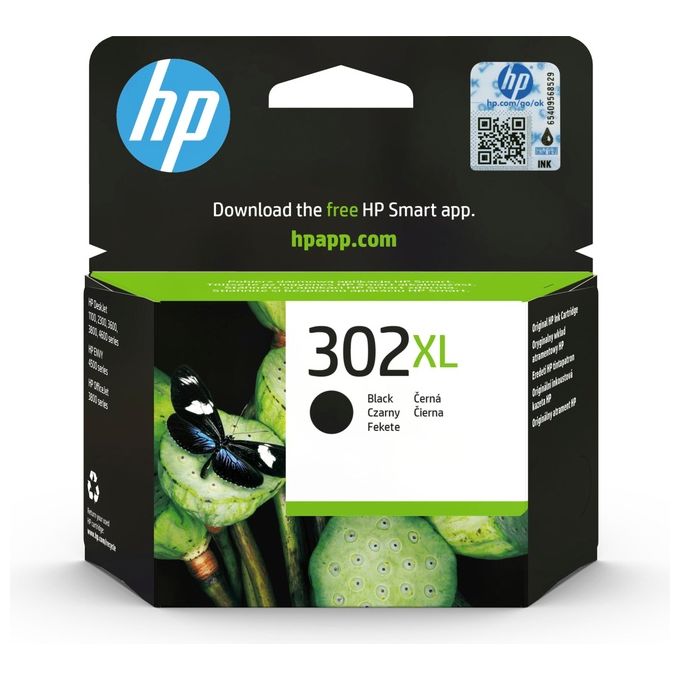 Image of HP 302XL Nero Cartuccia Originale Getto di Inchiostro alta capacita'