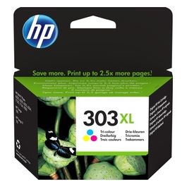 HP, Cartuccia Inchiostro 303XL, Tricromia, Originale, Alta Capacità