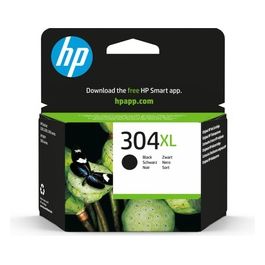 304XL N9K08AE Cartuccia Originale ad Alta Capacità, da 300 pagine, per Stampanti a Getto di Inchiostro DeskJet Serie 2600/3700 e Envy serie 5010, 5020 e 5030, Nero