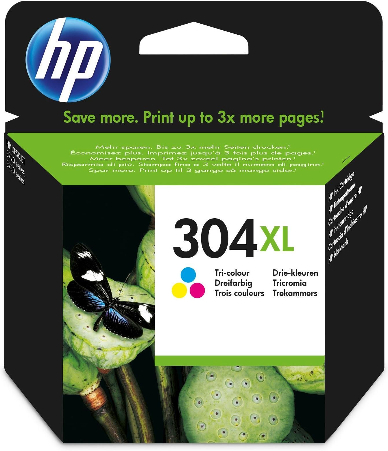 HP 304xl Tri-color Ink