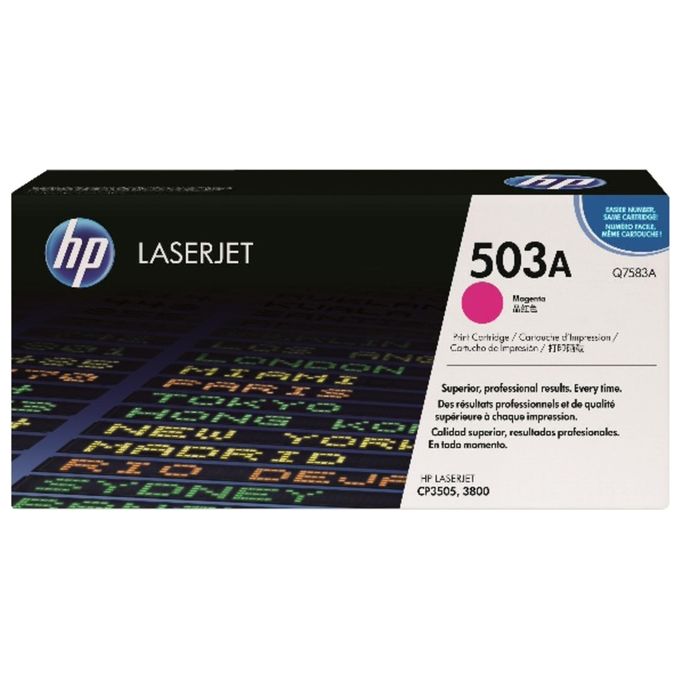 Image of HP 503A Magenta originale LaserJet toner Contract per Color LaserJet 3800, 3800dn, 3800dtn, 3800n, CP3505, CP3505dn, CP3505n, CP3505x