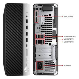 600 G5 SFF I5-8500 8Gb 256Gb Windows 11 Pro Nero