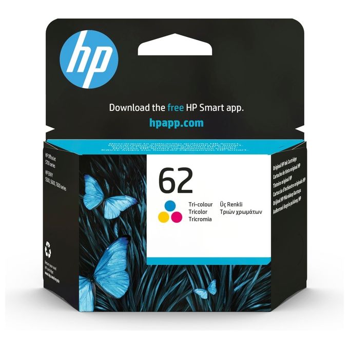 Image of hp 62 Tri-color ink Cartridge