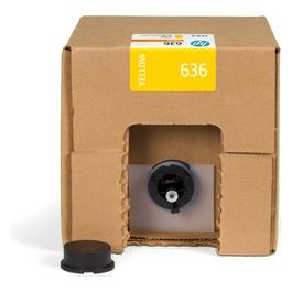636 Yellow Stitch Dye Sublimation Ink Cartridge 3 Litri