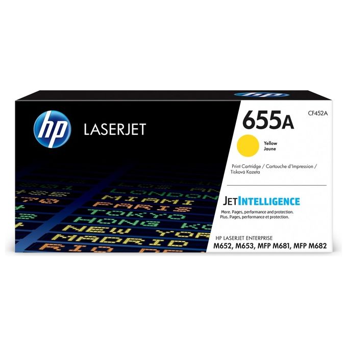 HP 655a Yellow Toner