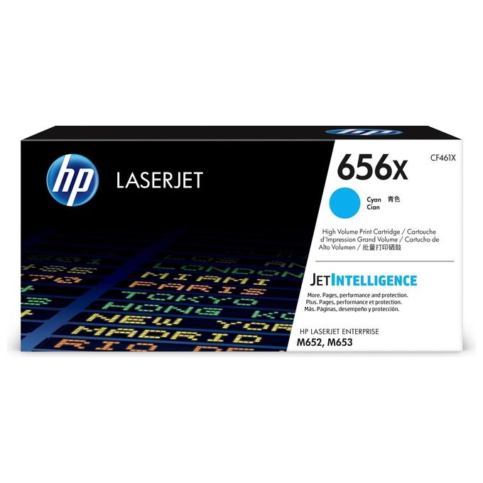 Image of HP 656x high Yield Ciano Toner