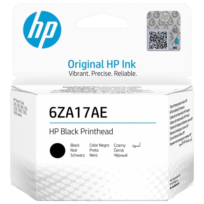 HP 6ZA17AE Testina Stampante Getto Termico d'Inchiostro Nero