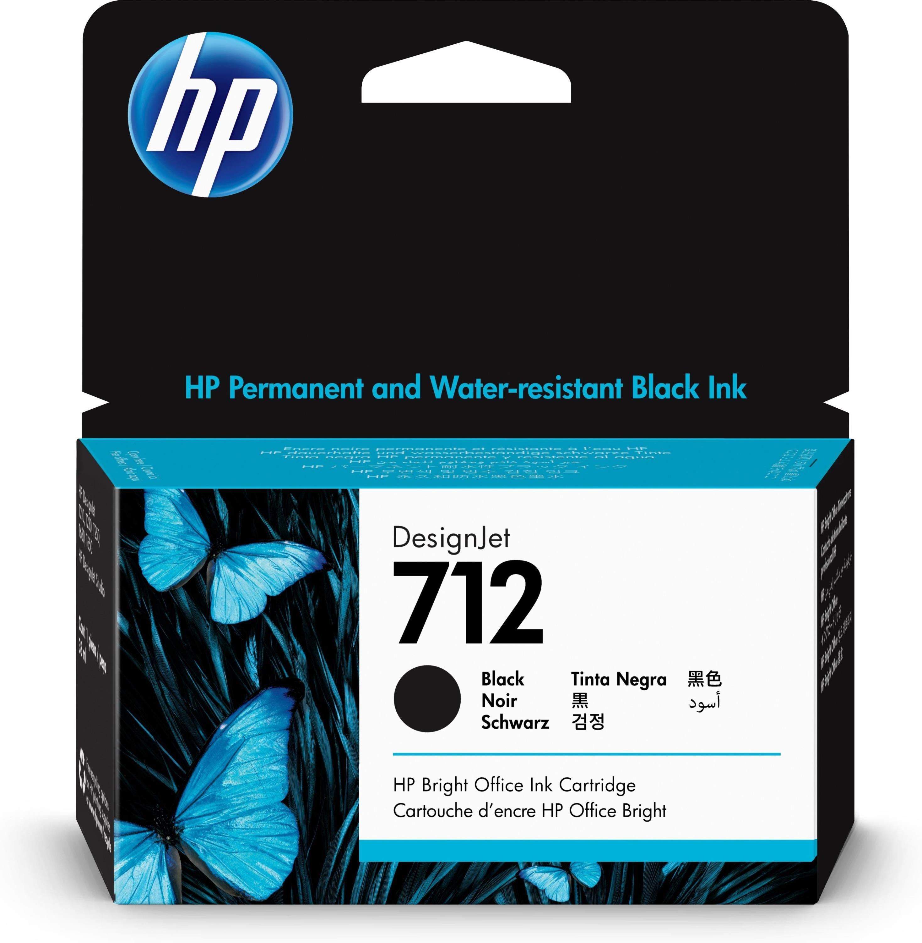 Hp 712 Cartuccia Originale Nero