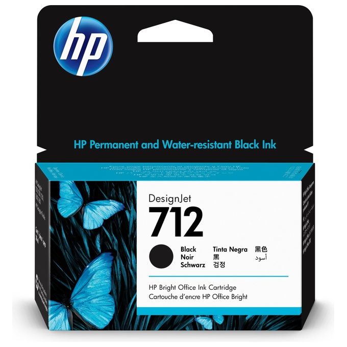 Image of HP 712 Cartuccia Originale Nero