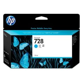 728 130-ml cyan Designjet ink