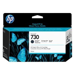 730 cartuccia inchiostro originale 130 ml nero opaco DesignJet T1700, T1700 PostScript, T1700dr, T1700dr PostScript