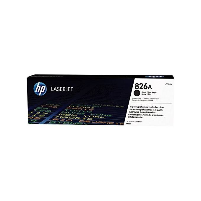 HP 826A Nero originale cartuccia toner ( CF310AC ) per Color LaserJet Enterprise M855dn, M855x+, M855x+ NFC/Wireless direct, M855xh