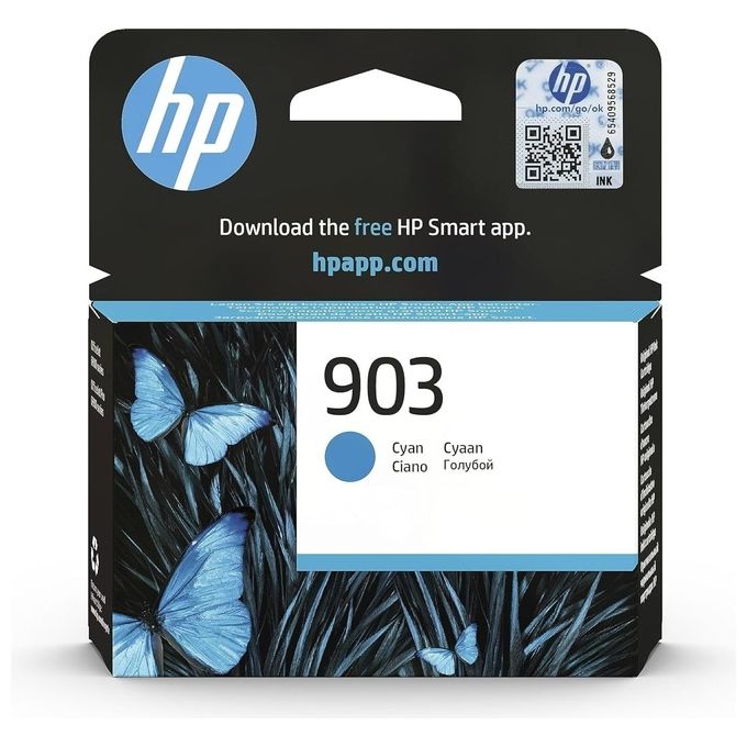 Image of HP Cartuccia Inchiostro 903 Ciano Alta Qualita' di Stampa per Stampe Nitide e Durature
