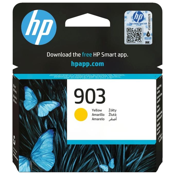 HP T6L95AE#BGX Cartuccia Inchiostro Originale Giallo 903 315 Pagine