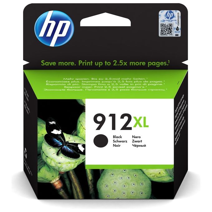 Image of HP 912xl Cartuccia d'Inchiostro Originale Alta Resa Nero