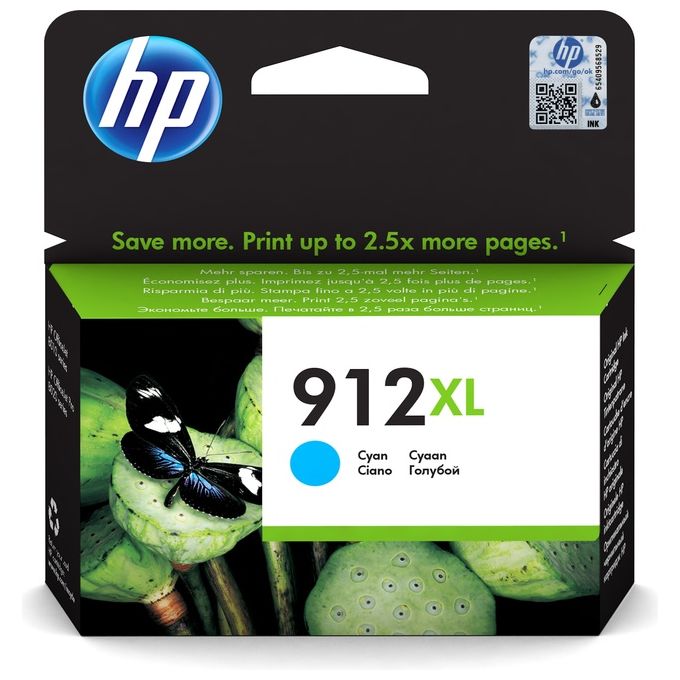 Image of HP 912xl Cartuccia d'Inchiostro Originale Ciano