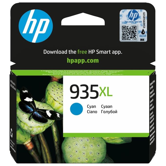 HP C2P24AE 935XL Cartuccia Inkjet Alta Capacita' 825 Pagine colore Ciano
