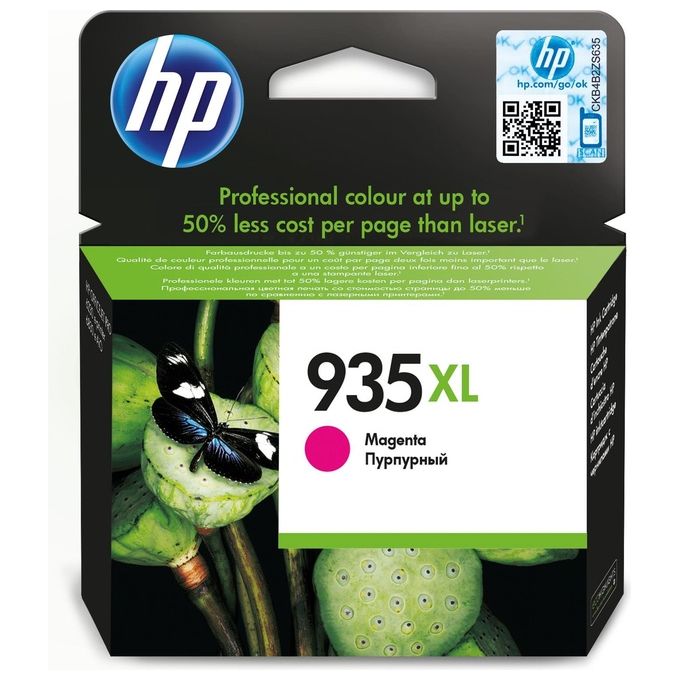 HP C2P25AE Cartuccia Originale Inchiostro Magenta ad Alta Capacita' 935XL Resa 825 Pagine Tipo Pigmento colore Magenta
