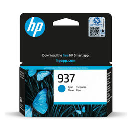 937 Cartuccia Inchiostro Originale Ciano 800 Pagine per OfficeJet Pro Serie 9000