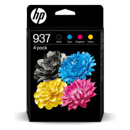 937 Originale Set 4 Cartucce Inchiostro CMYK Resa Standard per OfficeJet Pro