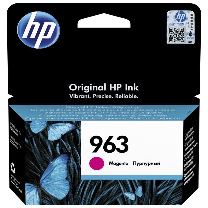 Image of HP 963 Cartuccia d'Inchiostro Originale Magenta