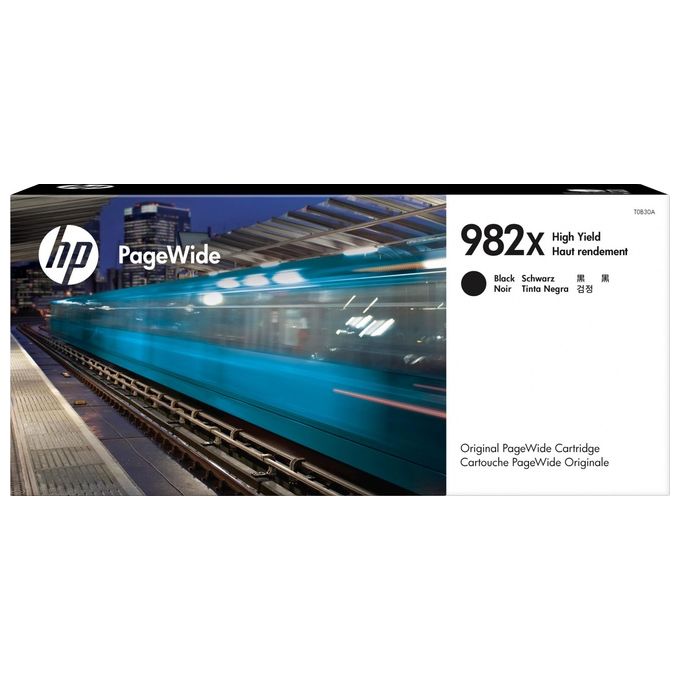 HP T0B30A Cartuccia d'inchiostro originale PageWide 982X ad alta capacita' 20000 pagine colore Nero
