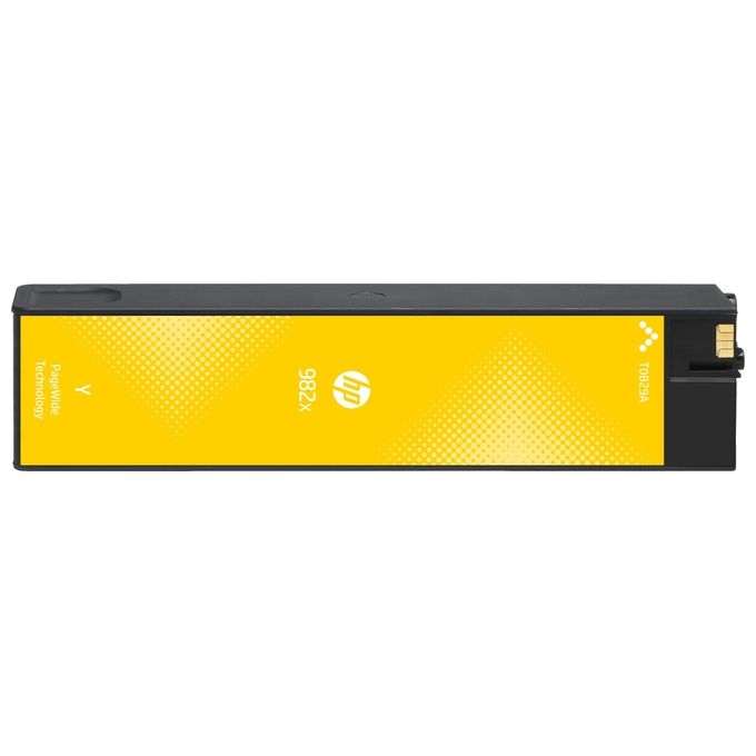 HP T0B29A Cartuccia d'inchiostro originale PageWide 982X ad alta capacita' 16000 pagine inchiostro a pigmenti colore Giallo