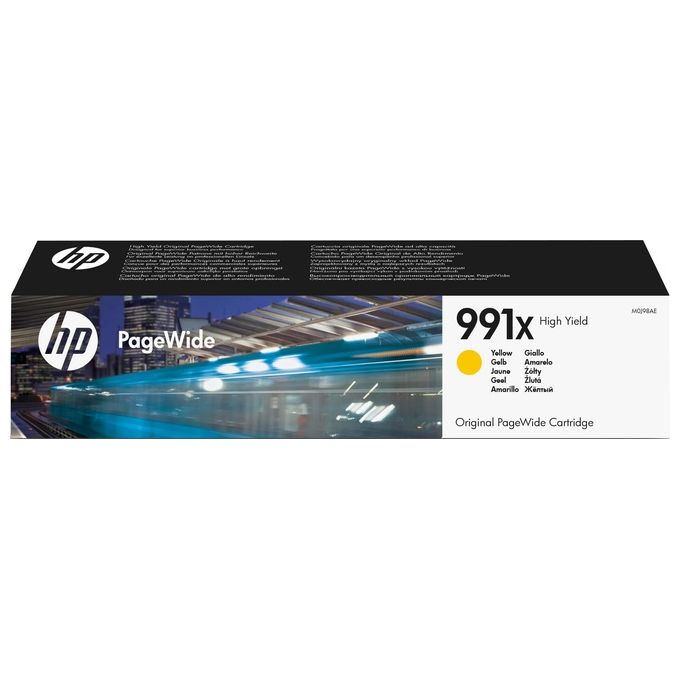 HP 991X Cartuccia Inchiostro Alta Capacita' Giallo Pagewide