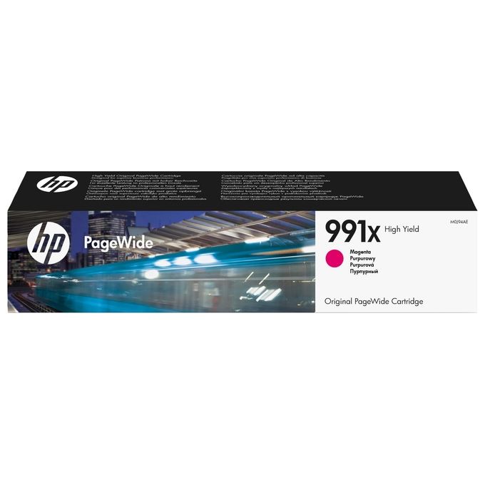 HP M0J94AE Cartuccia Originale HP 991X Alta Capacita' 16000 Pagine Magenta