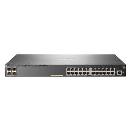 HP Aruba 2930F 24G PoE+ 4SFP+ Switch L3 gestito 24 x 10/100/1000 (PoE+) + 4 x 1 Gigabit / 10 Gigabit SFP+ (uplink) montabile su rack PoE+