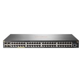 HP Aruba 2930F 48G PoE+ 4SFP+ Switch L3 gestito 48 x 10/100/1000 (PoE+) + 4 x 1 Gigabit / 10 Gigabit SFP+ (uplink) montabile su rack PoE+