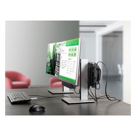 Business Slim Smartcard Tastiera Usb Nero