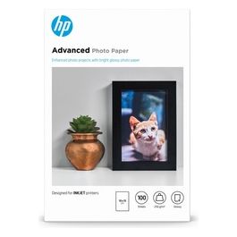 Hp Carta Foto Lucida 10x15cm S B 100fg