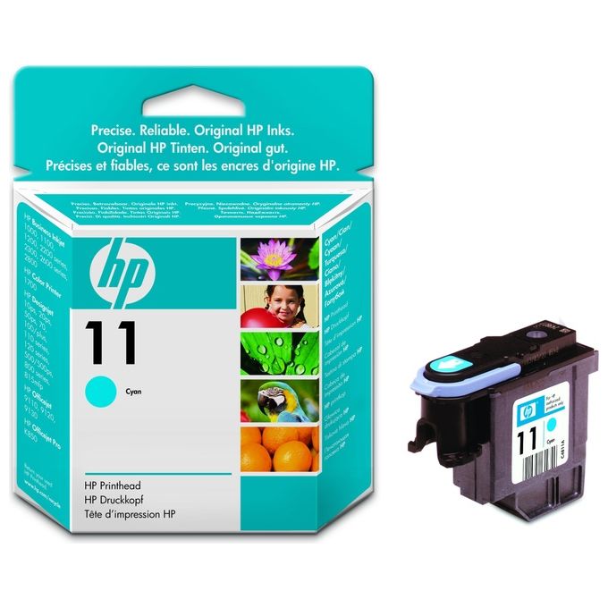 Hp cartuccia ciano n.11 business 2200-2250 28ml