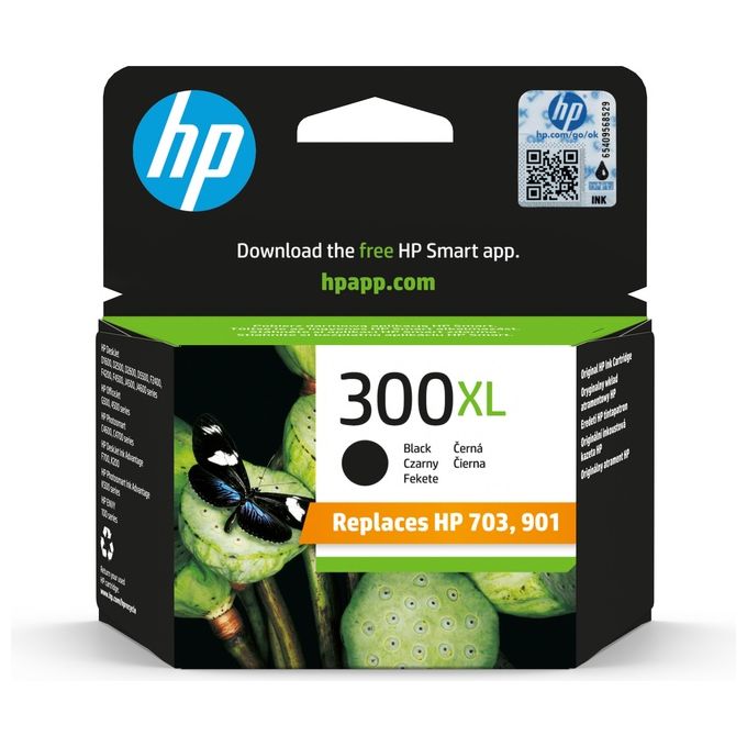 Hp cartuccia inchiostro 300xl nero 600 pagine