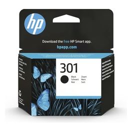 301 CH561EE Cartuccia Originale, da 190 Pagine, Compatibile con le Stampanti a Getto di Inchiostro DeskJet 1050, 2540 e 3050, OfficeJet 2620 e 4630, ENVY 4500 e 5530, Nero