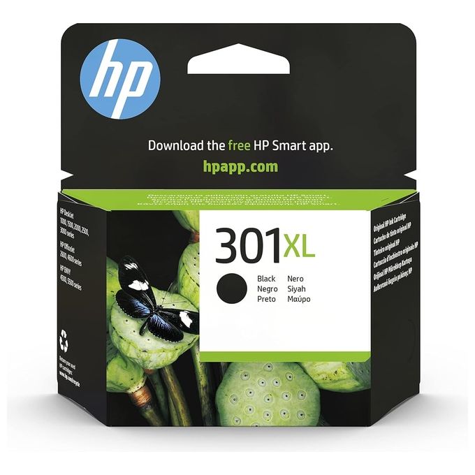 immagine di HP CH563EE Cartuccia Originale Inkjet 301XL Alta Capacita' 360 pagine colore Nero