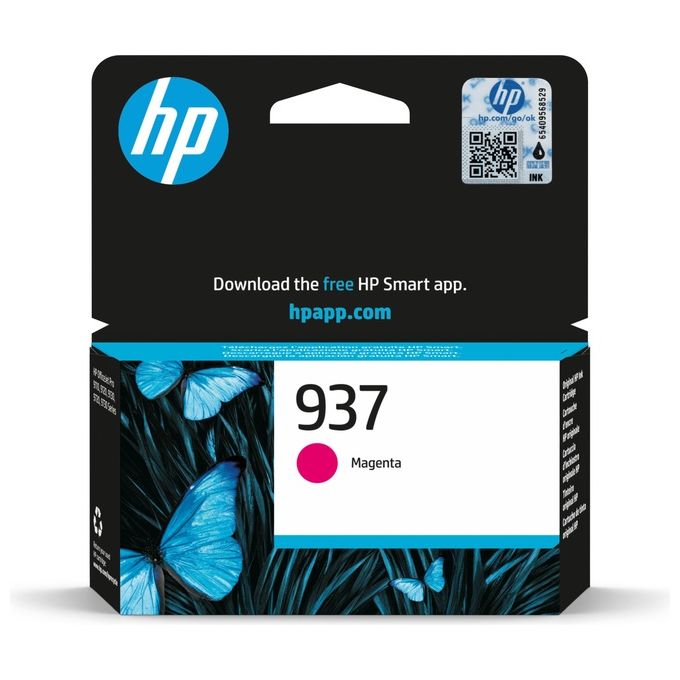Image of HP Cartuccia di Inchiostro Magenta Originale 937