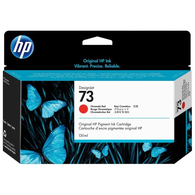 Hp Cartuccia Ink N 73 Da 130 Ml Rosso