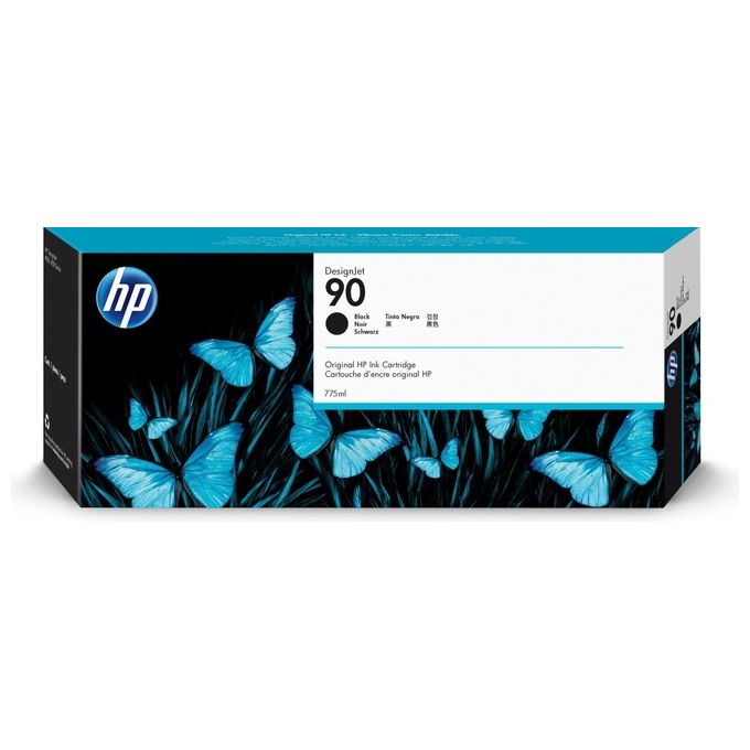 Hp cartuccia ink n.90 nero 775 ml