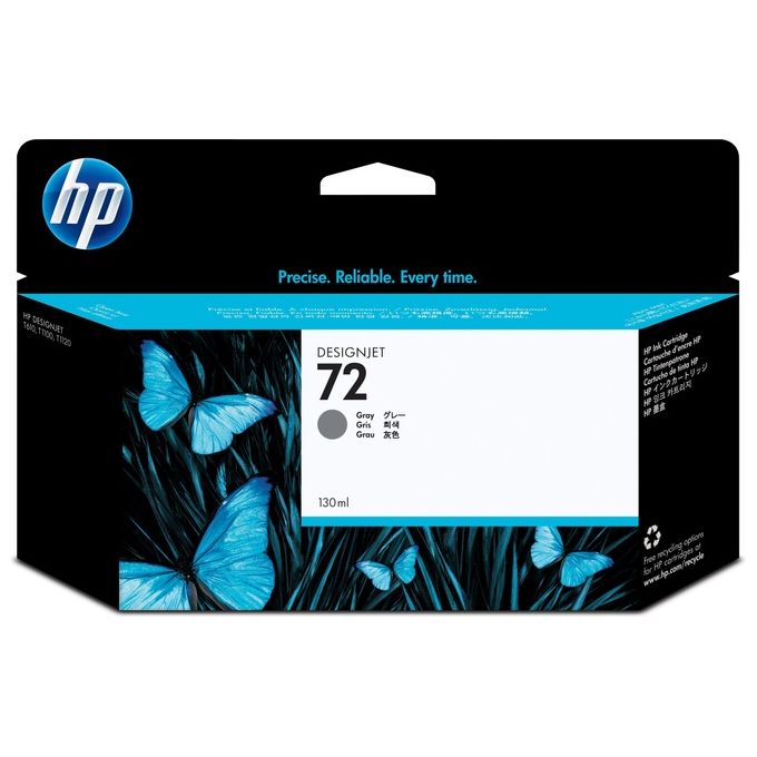 Hp cartuccia ink n.72 grigio 130ml