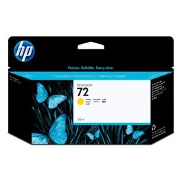 cartuccia ink n.72 giallo 130ml