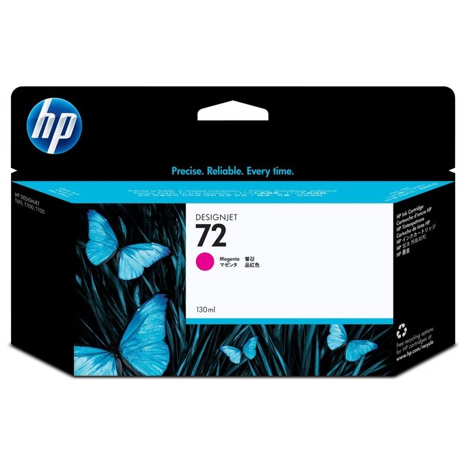 Image of Hp cartuccia ink n.72 magenta 130ml