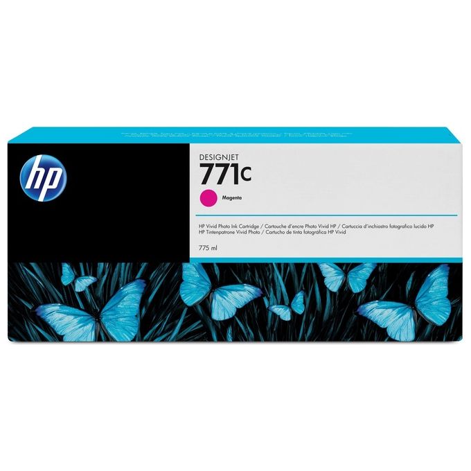 Hp Cartuccia magenta 771c Da 775 Ml