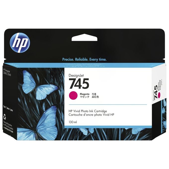 HP Cartuccia Magenta Designjet hp 745  130 ml