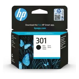 301 CH561EE Cartuccia Originale, da 190 Pagine, Compatibile con le Stampanti a Getto di Inchiostro DeskJet 1050, 2540 e 3050, OfficeJet 2620 e 4630, ENVY 4500 e 5530, Nero