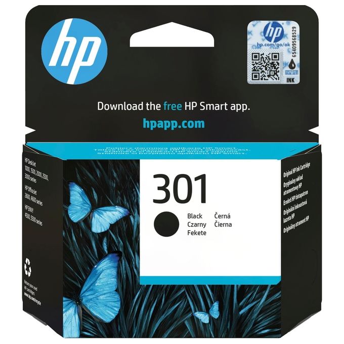 immagine di HP CH561EE 301 Cartuccia Originale Inkjet Nero Resa Standard 170 Pagine 3 ml colore Nero