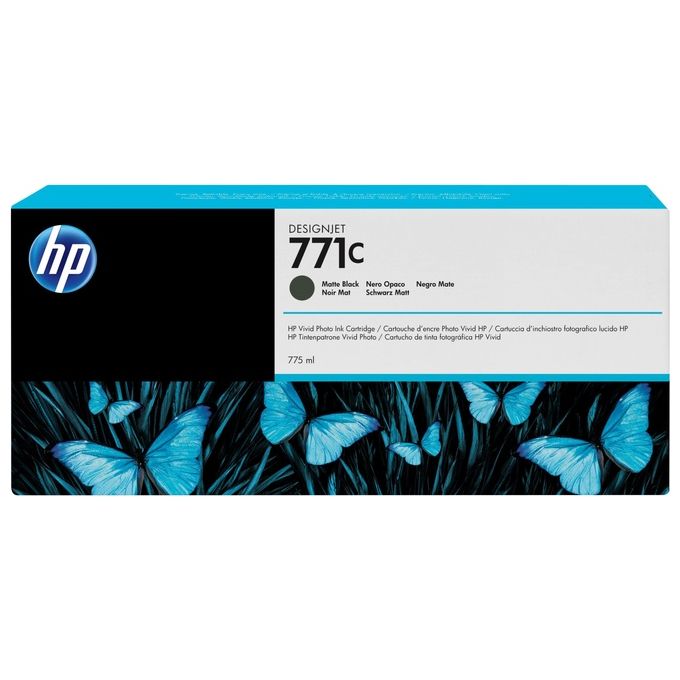 Hp Cartuccia Nero Opaco 771c Da 775 Ml