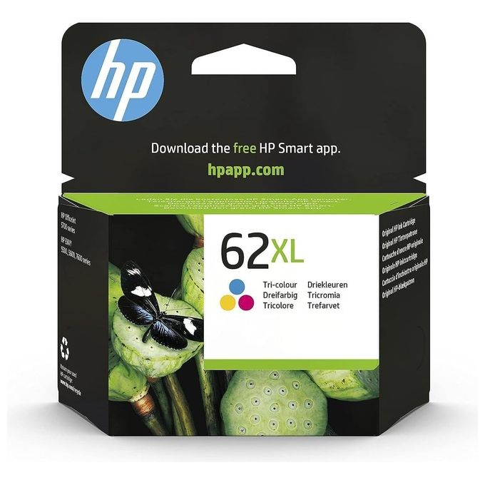 Image of HP Cartuccia Originale Inchiostro Tricromia ad Alta Capacita' 62XL